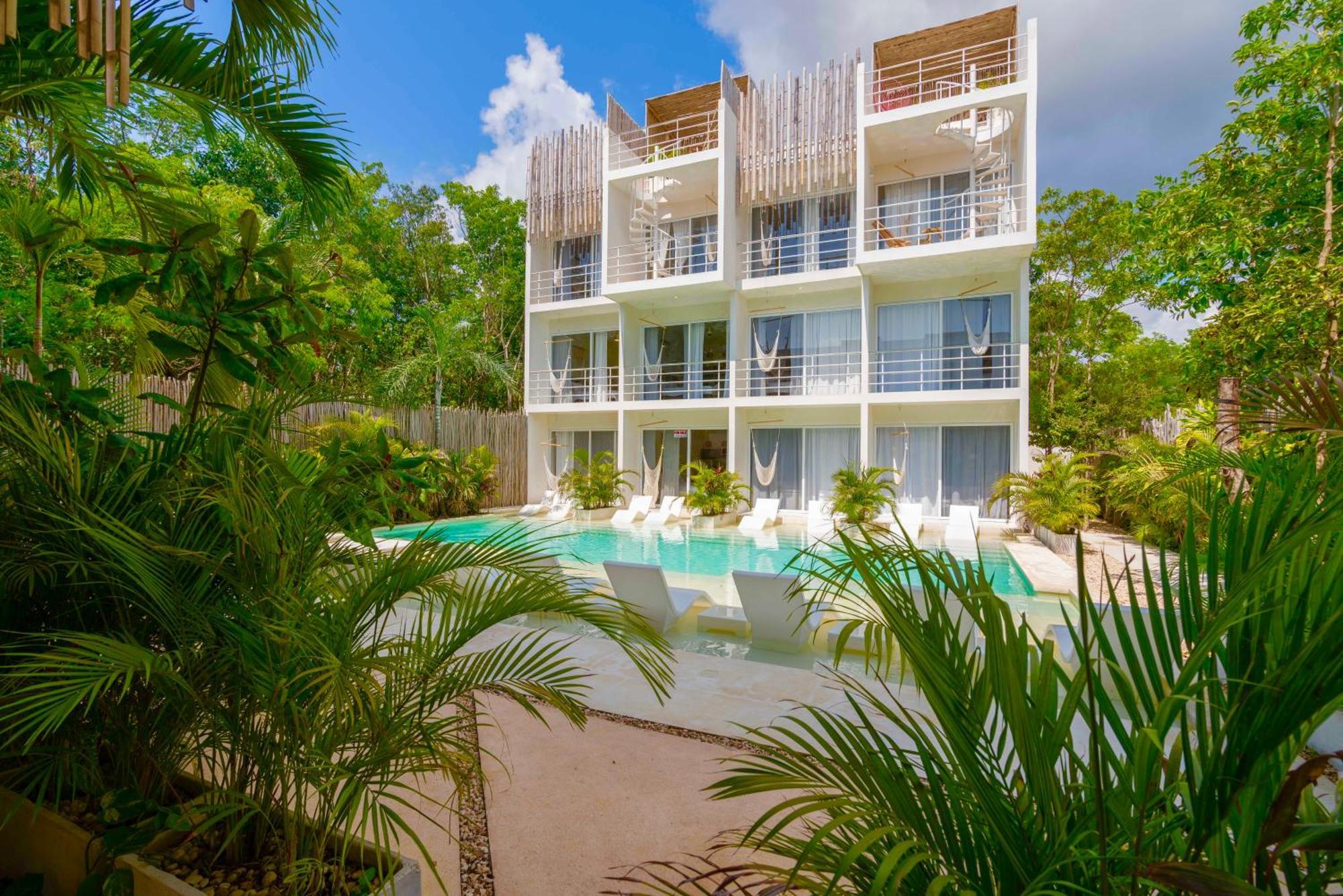 Beautiful Swim-Up Studio With Private Terrace, Pool And Jungle Gym Tulum Exterior foto